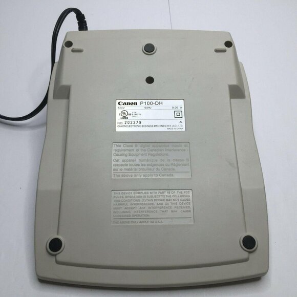 Canon P100-DH 12-Digit Display Printing Calculator Extra Paper Rolls - Picture 6 of 8